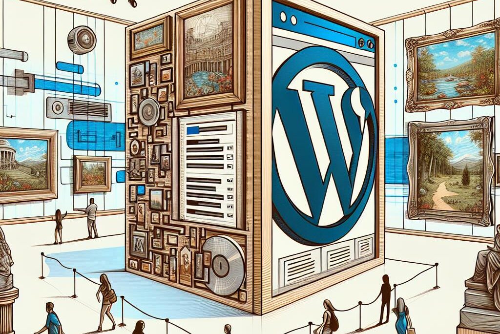 Intégration de galeries artistiques sur WordPress